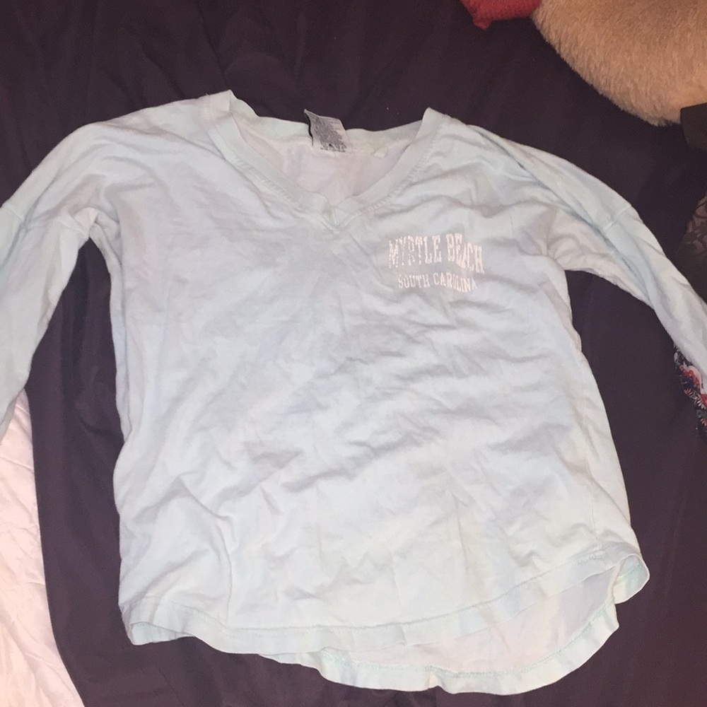 Long sleeved Myrtle beach shirt.